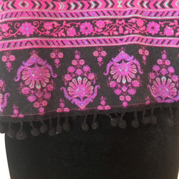 Floral Crop Tank Top open back - Picture 3 of 7